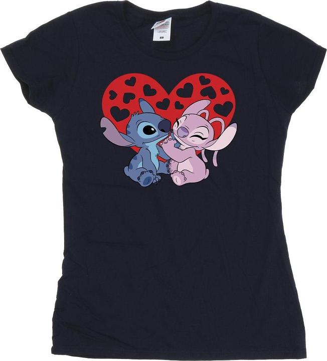 Produktbild Disney Lilo & Stitch Hearts TShirt (M)