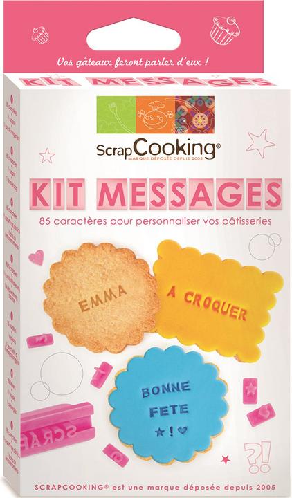 ScrapCooking Biskuit "Set messages"