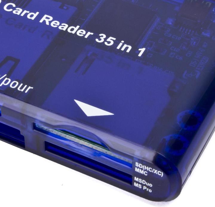 Actual product image Hama USB 2.0 multi card reader 35in1 (USB 2.0)