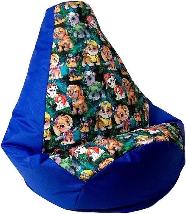 Produktbild Go Gift Sako Tasche pouffe Pear Druck Kornblume-PAW Patrol L 105 x 80 cm