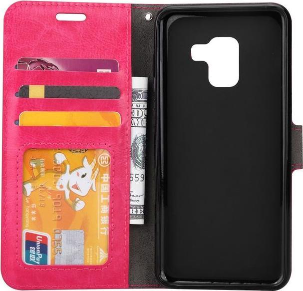Image du produit MU Classic Crazy Horse Couverture cuir Bookcover Housse (Samsung Galaxy A8 (2018))