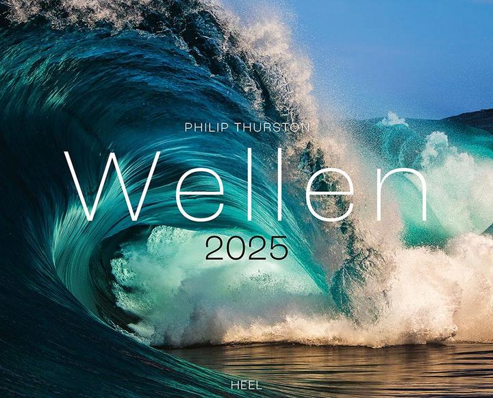 Produktbild Wellen Kalender 2025: Meeres- und Wasser-Fotografie XXL Premium Kalender (Deutsch)