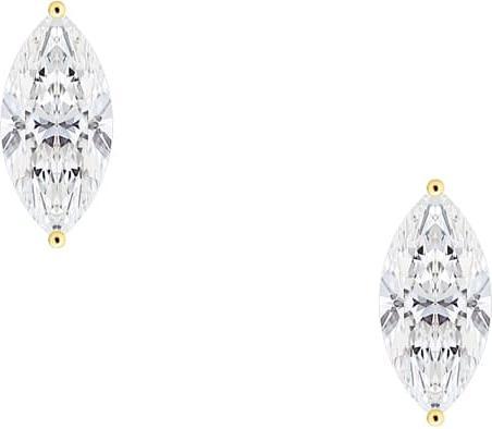 Actual product image Candy Stud earrings Xena, 925 sterling silver, gold plated (925 Sterling silver, 925 sterling silver, 18k gold-plated)
