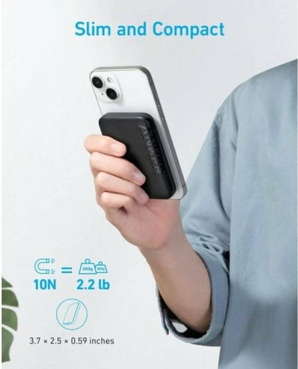 Actual product image Anker 321 MagGo (5000 mAh, 7.50 W, 120 Wh)
