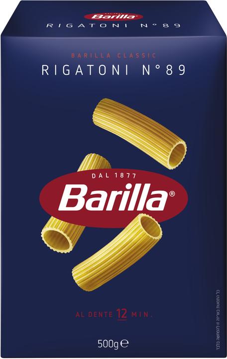 Actual product image Barilla Rigatoni n.89 (500 g)