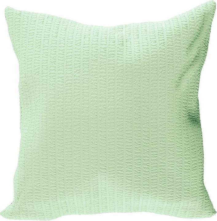 Actual product image Lotus Bettwaren Bettwäsche Satin Seersucker uni (Pillowcase, 40 x 40 cm)