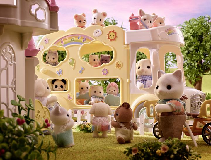 Actual product image Sylvanian Families Adventure kindergarten "Sonnenschloss"
