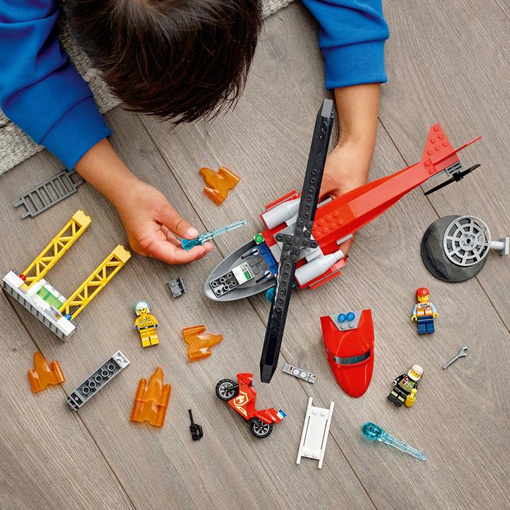 Actual product image LEGO Fire Brigade Helicopter (60281, LEGO City)