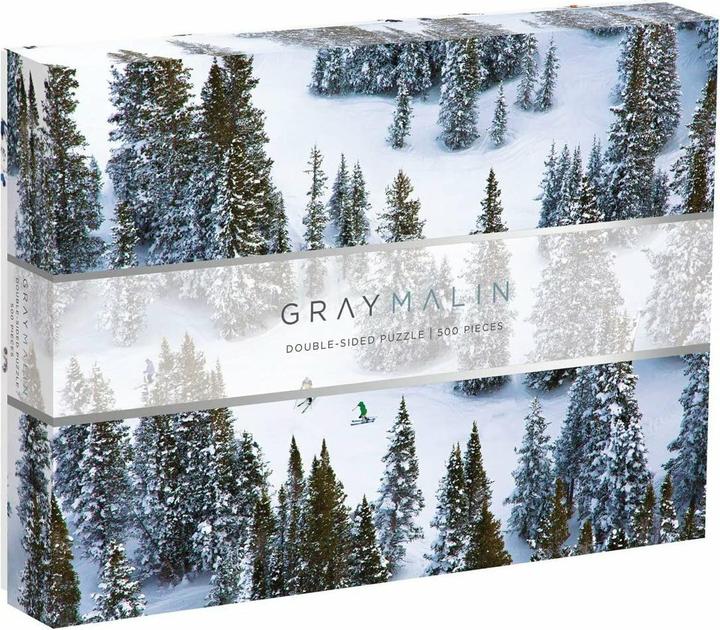 Actual product image Abrams & Chronicle Gray Malin The Snow - 2-sided jigsaw puzzle (500 pieces)