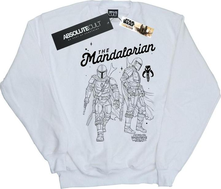 Star Wars The Mandalorian Hunter Profile Sweatshirt