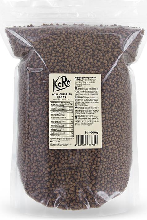 Produktbild KoRo Soja Crispies mit Kakao (1000 g)