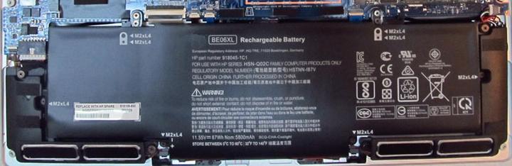 Actual product image HP BE06067XL-PL (6 Cells, 2900 mAh)