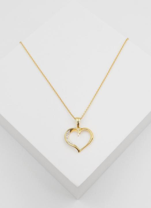 Actual product image Muau Heart (Yellow gold)