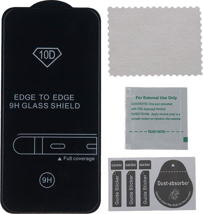 Immagine prodotto OEM Vetro temperato 10D per Xiaomi Redmi Note 9 Pro / 9 Pro Max / 9s / Poco F2 Pro cornice nera (1 Pezzo/i, Xiaomi Redmi Note 9 Pro Max, Xiaomi Poco F2 Pro, Xiaomi Redmi Note 9 Pro)
