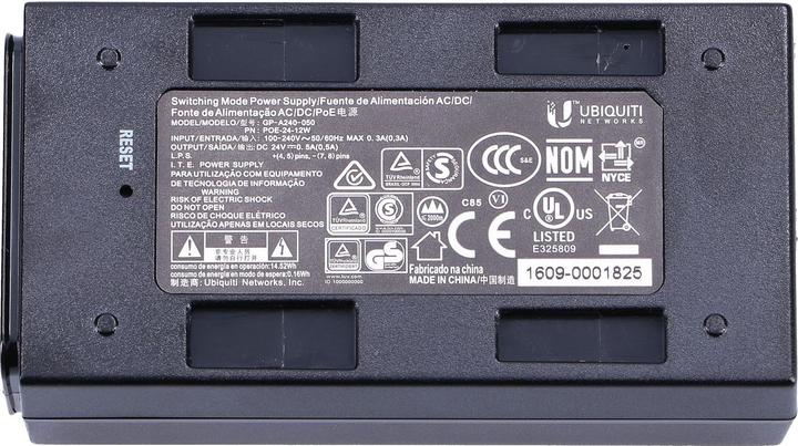 Actual product image Ubiquiti Passive PoE injector 24V-12W (802.3af (PoE), 12 W)