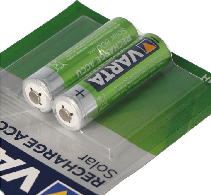 Productafbeelding Varta Accu Solar opladen (2 Pcs., AA, 800 mAh)