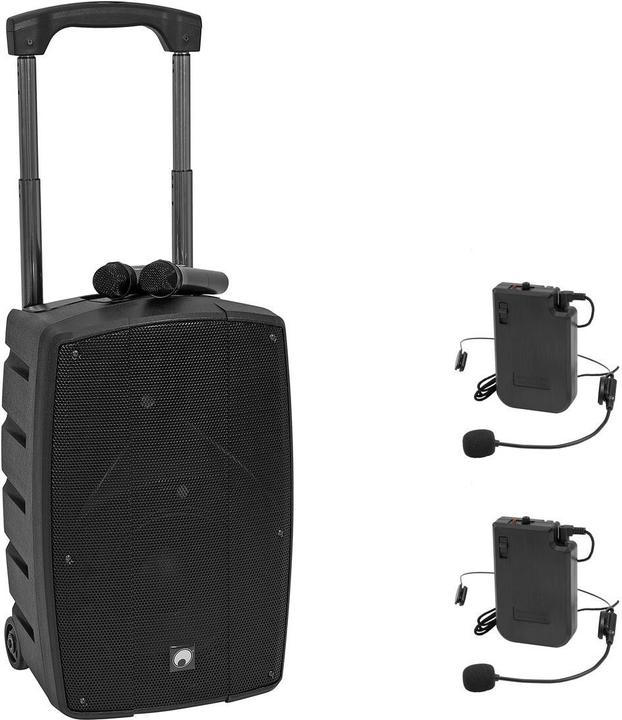 Actual product image Omnitronic Set WAMS-12BT2 + 2x bodypack transmitter + 2x headset microphone (Passive)
