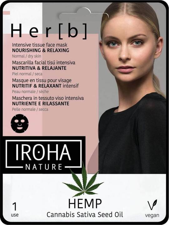 Produktbild Iroha Nature Nature - Tissue Mask Herb Cannabis (20 ml)