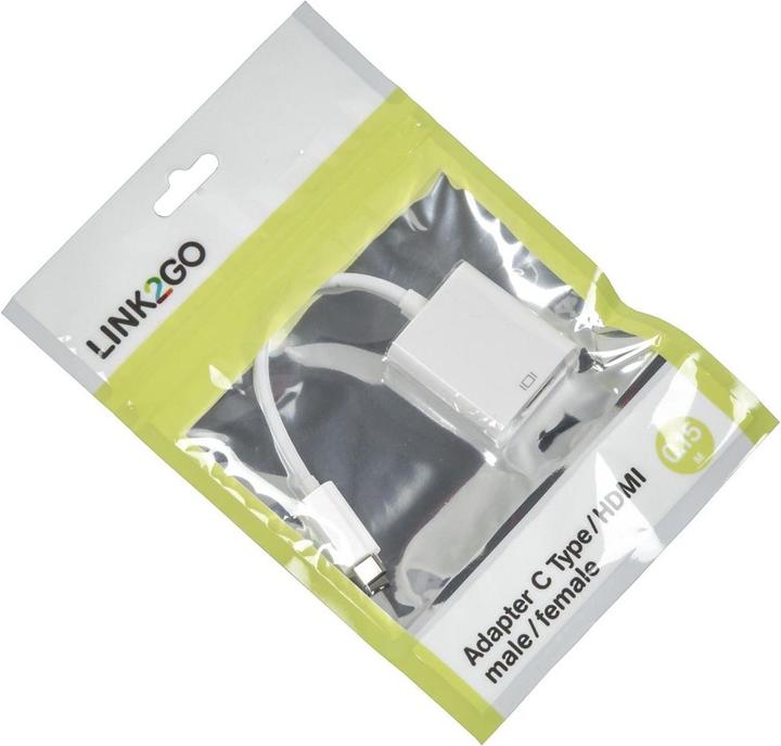Actual product image Link2Go USB-C to (HDMI, 15 cm)