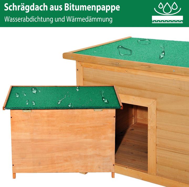 Produktbild PawHut Hundehaus (Hundehütte)