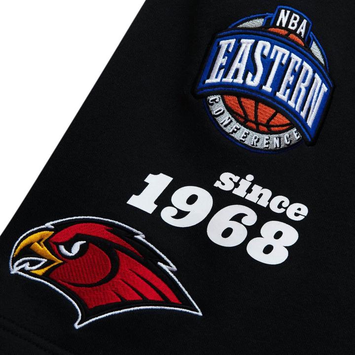 Image du produit Mitchell & Ness M&N NBA Fleece Shorts - TEAM ORIGINS Atlanta Hawks (L)