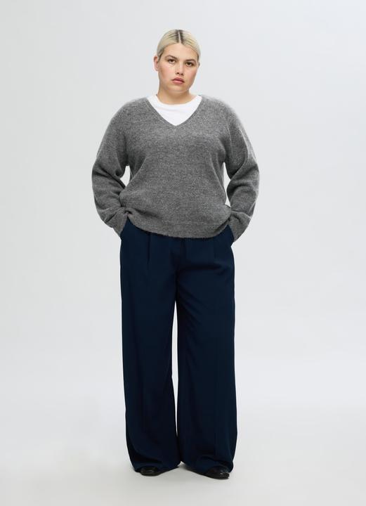 Actual product image Selected Femme V-neck knit jumper (XS)