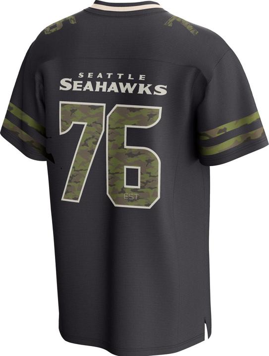 Produktbild Fanatics Seattle Seahawks NFL Supporters Jersey schwarz wood - M (M)