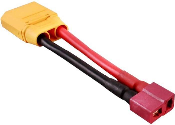 Gens Ace Deans?T?female to XT90 male adapter, AWG12 60mm