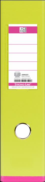 Produktbild Elba Ordner myColour, Rückenbreite: 80 mm, hellgrün-pink DIN A4, Einband aussen (A4, 80 mm, 1 Stück)
