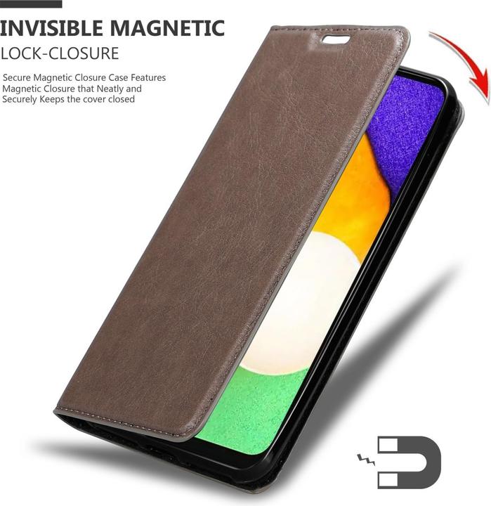 Immagine prodotto Cadorabo Libro Invis. Coperchio magnetico (Samsung Galaxy A13 5G)