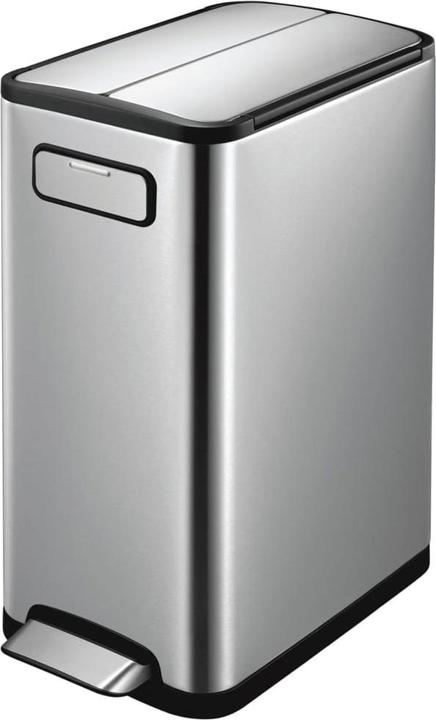 EKO Treteimer Ecofly 2x20 Liter edelstahl (40 l)