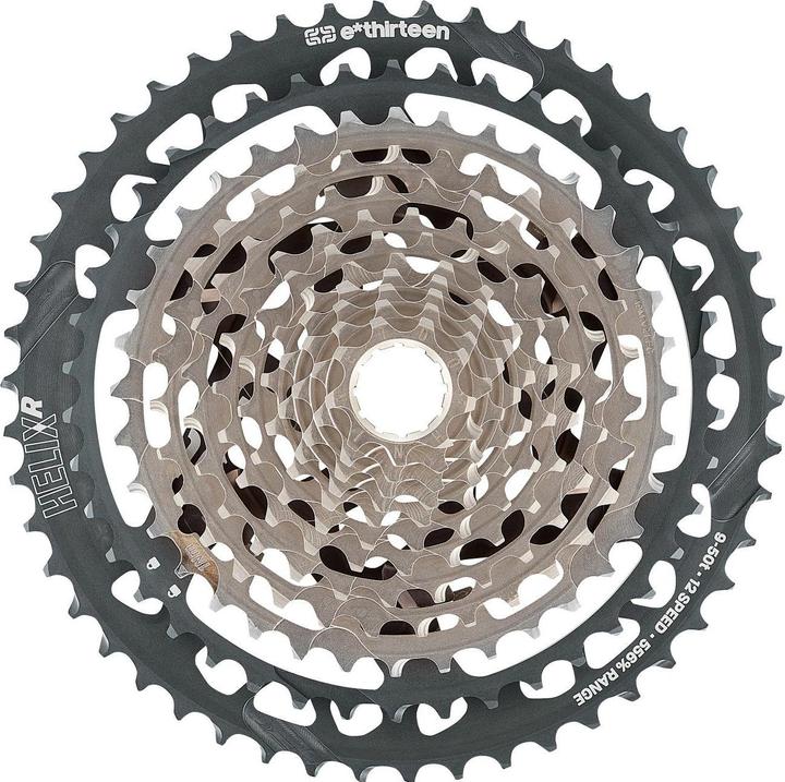 e*13 Velokassette Helix Plus 9-50T, 12Speed, Black (12-fach, 9-50)