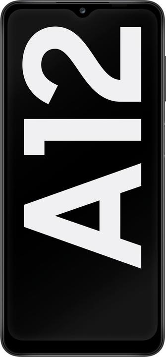 Actual product image Samsung Galaxy A12 (2021) EU (64 GB, Black, 6.50", Dual SIM, 48 Mpx, 4G)
