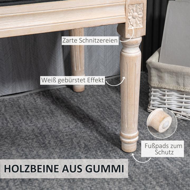 Actual product image Homcom Bed bench with button stitching (40 cm)