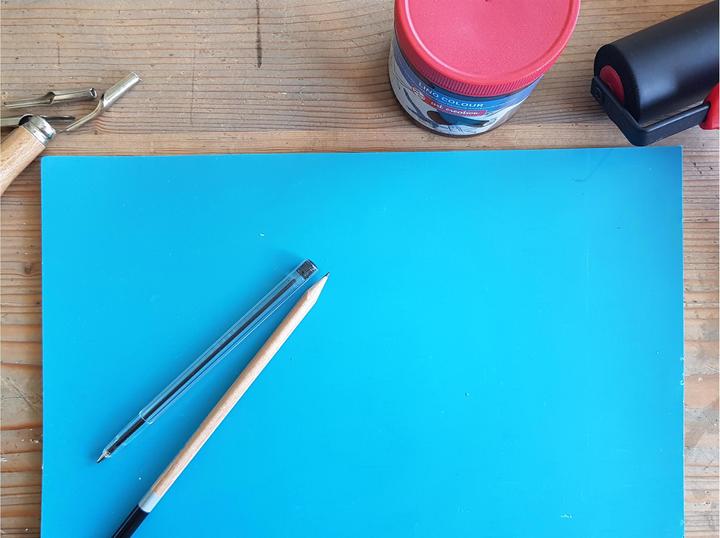Actual product image Talens Linocut plate