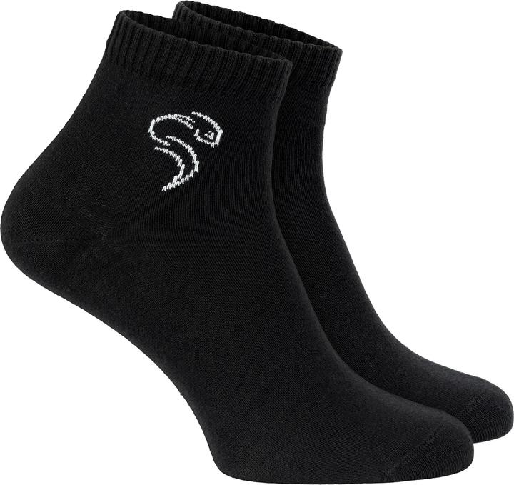 Actual product image Black Snake Quater Sneaker Socks (pack of 3, 43, 46)