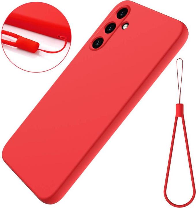 Produktbild Cover-Discount Galaxy A35 - Silikon Gummi Hülle rot (Samsung Galaxy A35)