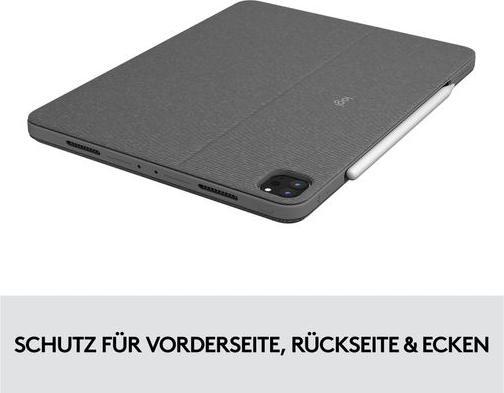 Actual product image Logitech Combo Touch (CH, iPad Pro 12.9 2022 (6th Gen), iPad Pro 12.9 2021 (5th Gen))