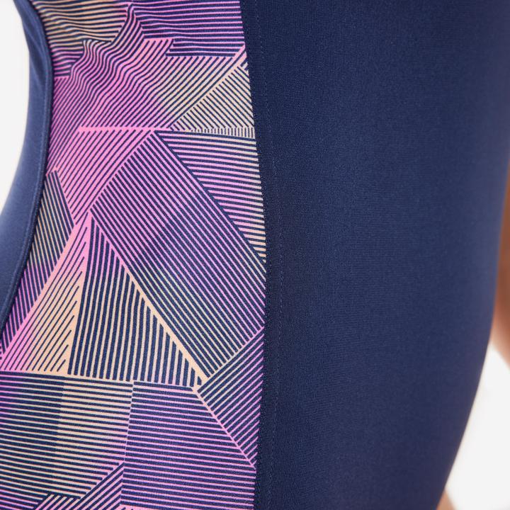 Produktbild Nabaiji Badeanzug Damen - Kelly blau/rosa (40, 42)