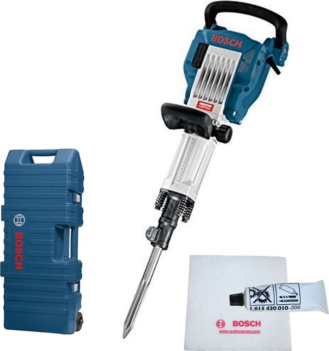 Actual product image Bosch Professional GSH 16-30 demolition hammer with accessories and trolley (Electrical connection)