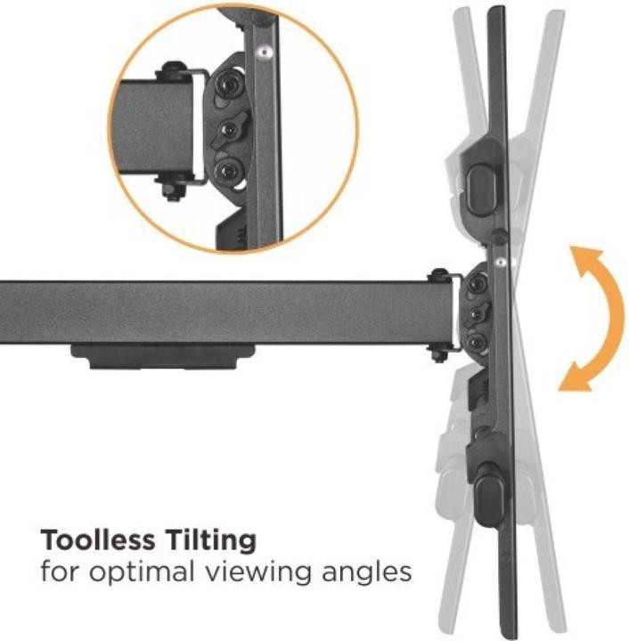 Produktbild Techly ICA-PLB 490 TV mount (80") Black (Wand, 80", 50 kg)