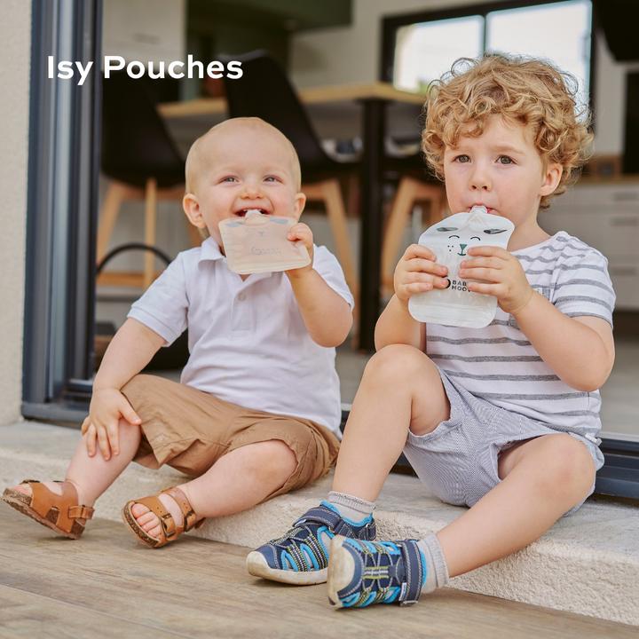 Actual product image Babymoov ISY squeeze bag