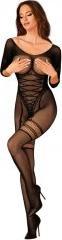 Actual product image Obsessive Mesh Catsuit - Black (S, M, M/L)