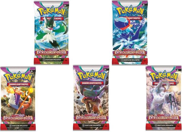 Actual product image Pokémon Pokemon KP02 Booster (German, Booster Pack)