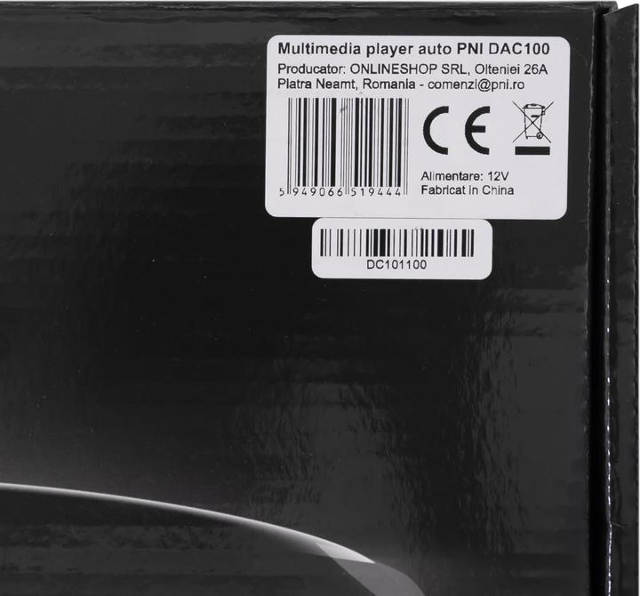Produktbild PNI Auto-Multimedia-Player DAC100 mit Android 10, 2 GB DDR3/ROM 32 GB, Navigationssystem für Dacia L