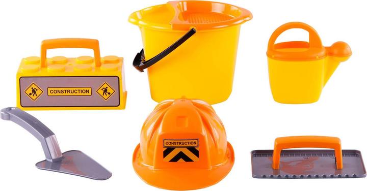 Produktbild Polesie Cavallino Maurereimer-Set mit Werkzeug und Helm, 6-tlg.