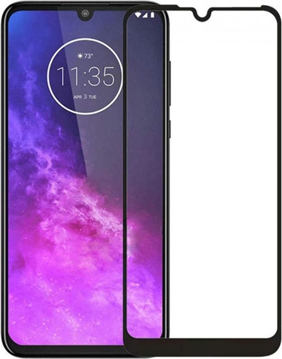 Produktbild Screenguard Motorola One Zoom Full Screen Panzerglas Schutzfolie 2.5D 9H (1 Stück, Motorola One Zoom)