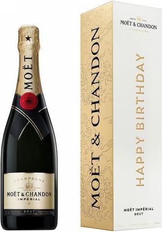 Actual product image Moët & Chandon Moet & Chandon Happy Birthday Limited Edition Giftbox (1 x 75 cl)