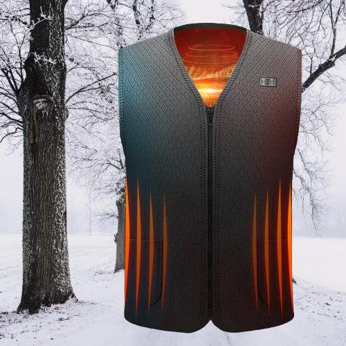 Immagine prodotto Hermex XS gilet elettrico riscaldato gilet termico gilet riscaldato unisex 7 zone (XS)