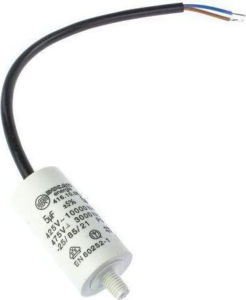Immagine prodotto Ducati Energia 4.16.10 Condensatore a film di polipropilene, 400... 500V ac, ±5%, 5uF, montaggio su perno